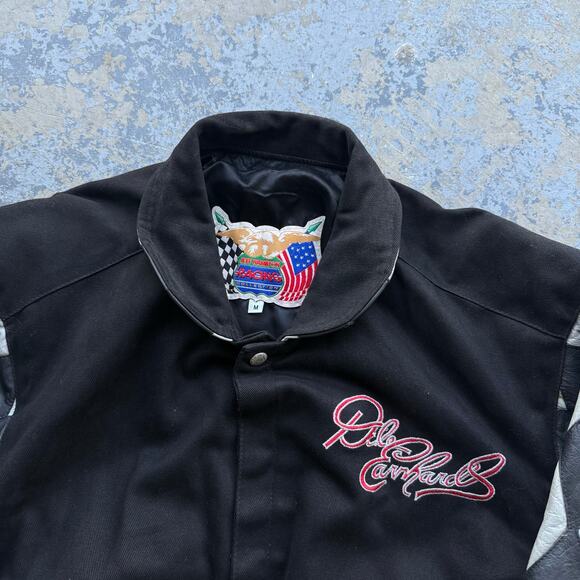 Vintage 90’s NASCAR Jeff Hamilton Dale Earnhardt 7 Time Champion Jacket M - Picture 3 of 13